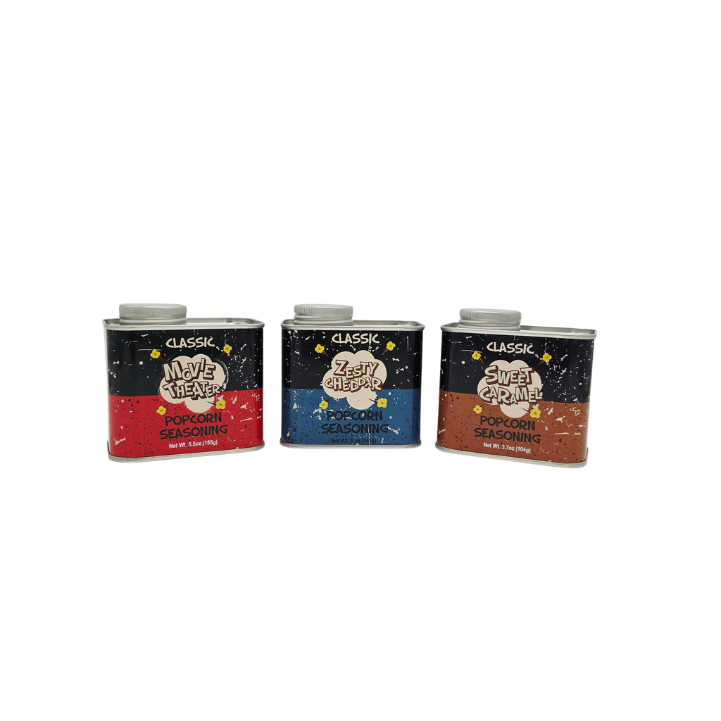 Retro Tin Popcorn Seasoning