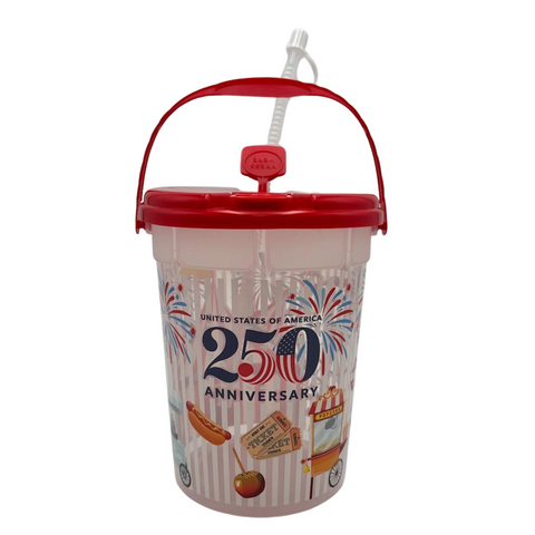 USA Anniversary Plastic Pail
