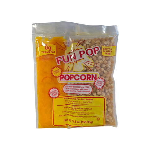 Fun Pop Nakspak - Coconut Oil - 4oz popper