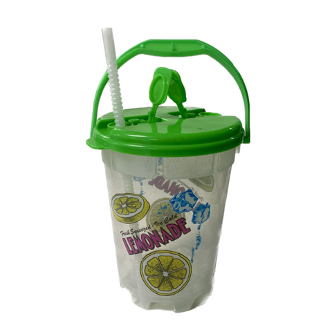 Ice Cold Lemonade Plastic Bucket