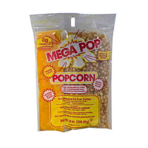 Megapop Nakspak - Coconut Oil - 6oz popper