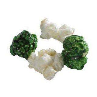 Green and White Popcorn