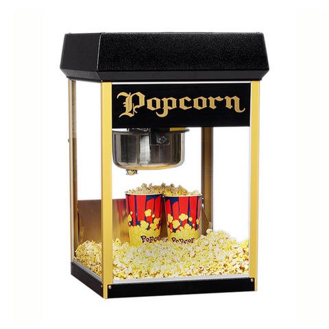 Galaxy 4 Oz Commercial Electric Popcorn Maker – 470W, 120V, Stainless Steel Kettle, 100 Servings/Hour