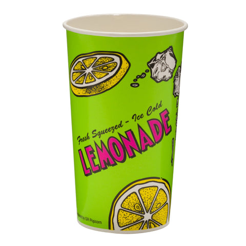 Ice Cold Paper Lemonade Cups